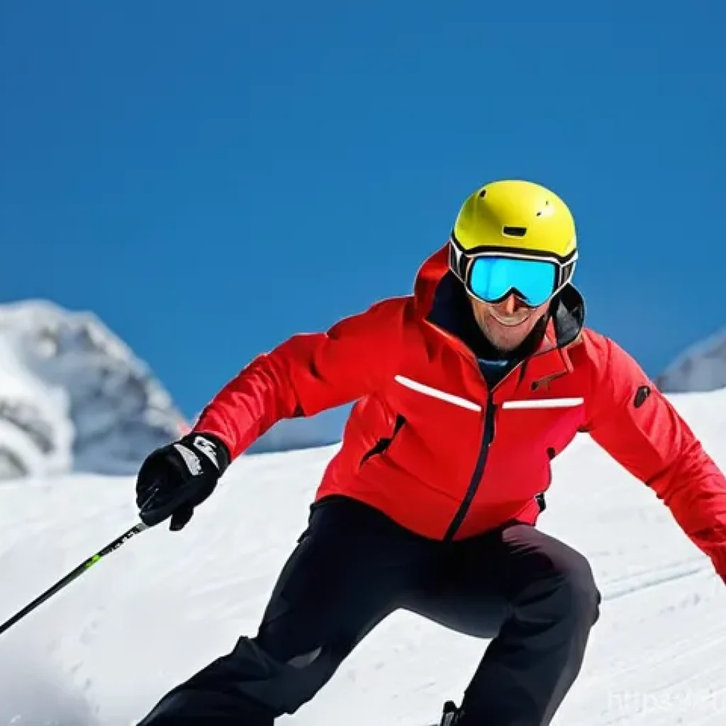 스키 강사의 자격증 시험 준비 - **Prompt 1: Expert Ski Instructor Demonstrating Flawless Carving Technique**
"A professional mal...