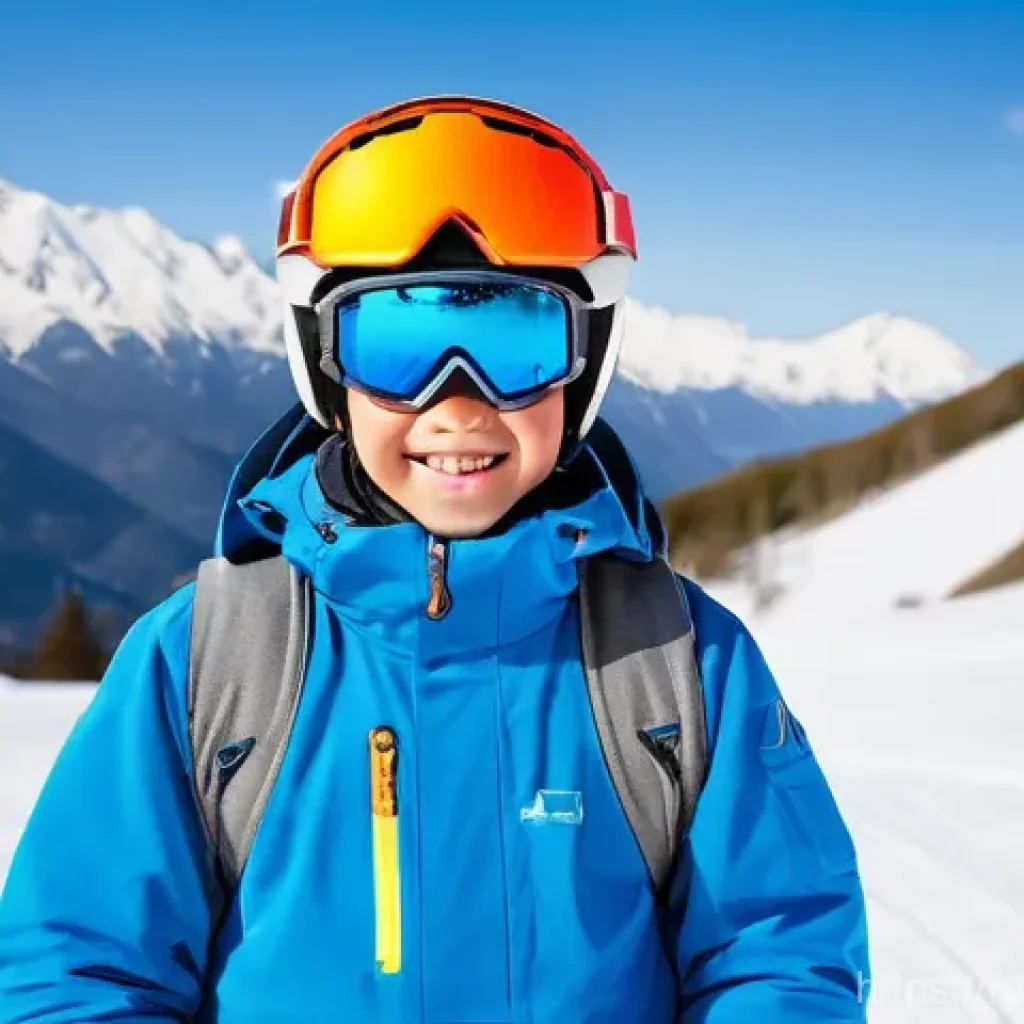 스키 강사의 문화적 차이 이해와 적응 - **Image Prompt 1: The Engaging Instructor and Diverse Learners on the Slope**
    A male ski instruc...