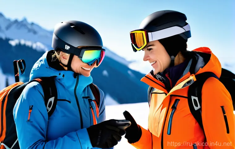 스키 강사의 문화적 차이 이해와 적응 - **Image Prompt 1: The Engaging Instructor and Diverse Learners on the Slope**
    A male ski instruc...