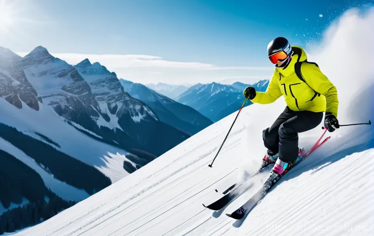 스키 강사의 고객 중심 강의 사례 - Here are three detailed image prompts in English, designed to be 15+ appropriate and free from any i...