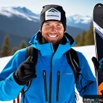 Home 20 스키 강사로서의 패션 및 의상 팁 - A professional ski instructor dressed in high-performance synthetic thermal underwear made of polyes...